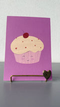Cupcake met kers