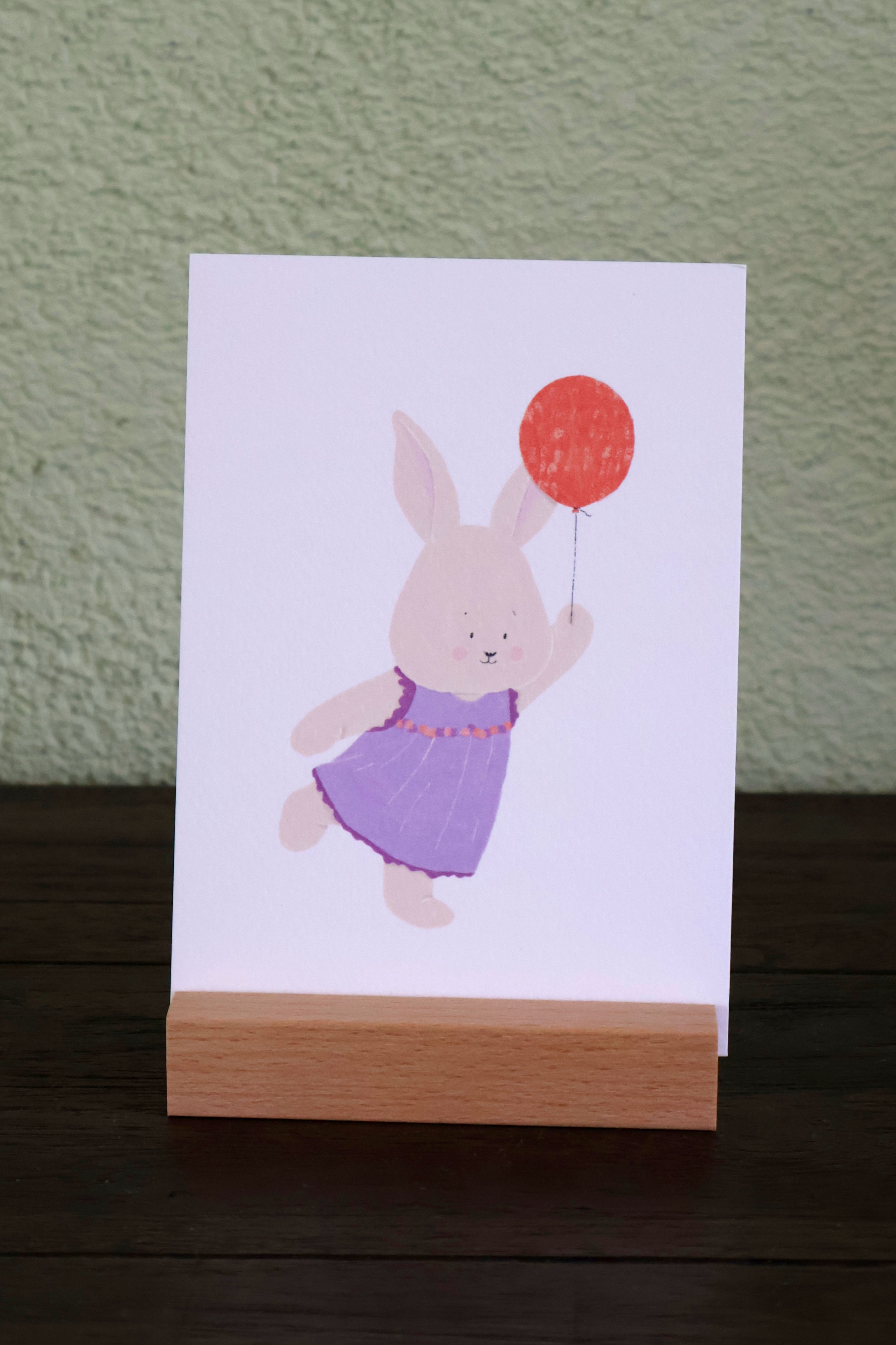 Konijn | Met ballon