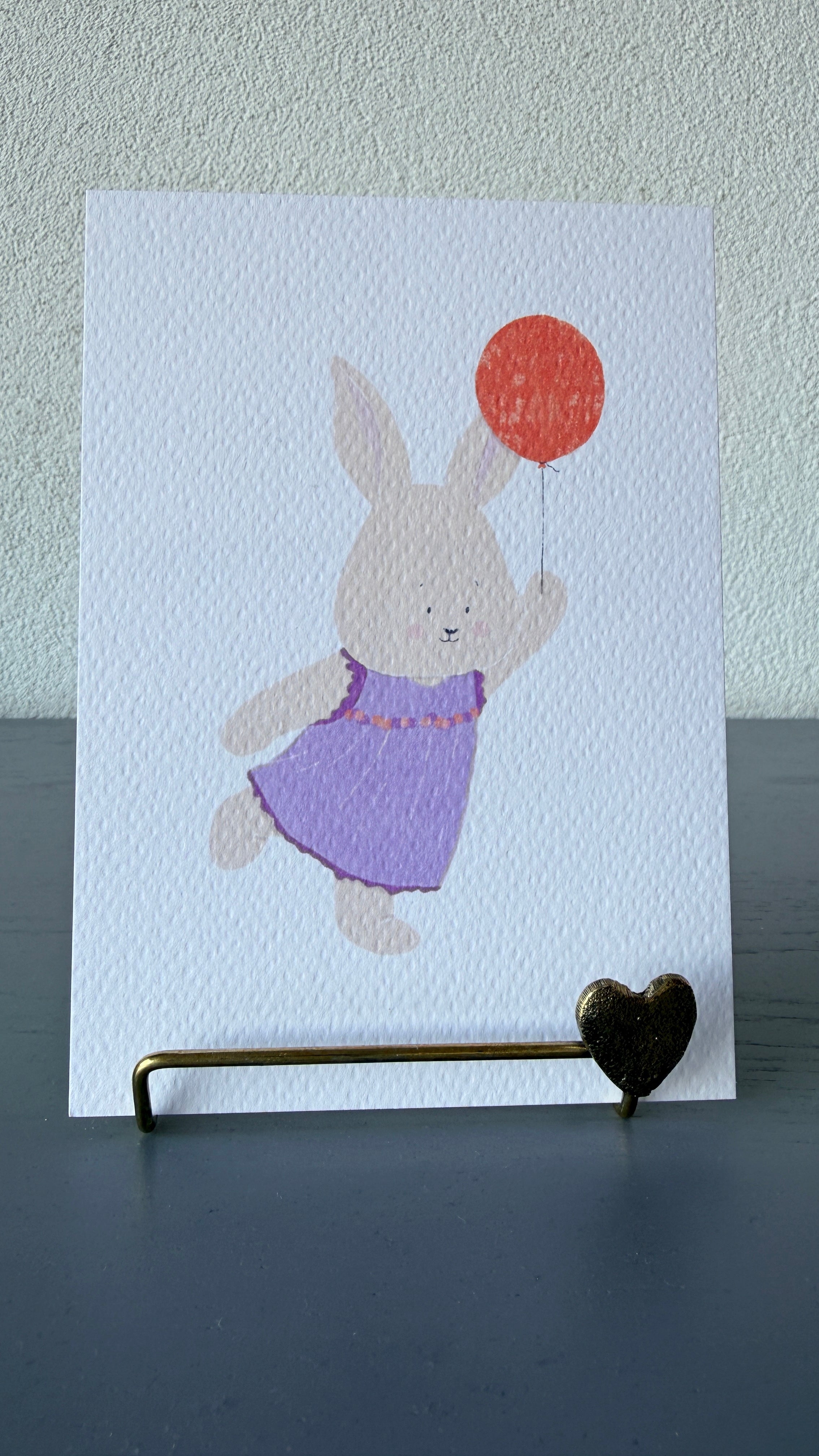 Konijn | Met ballon