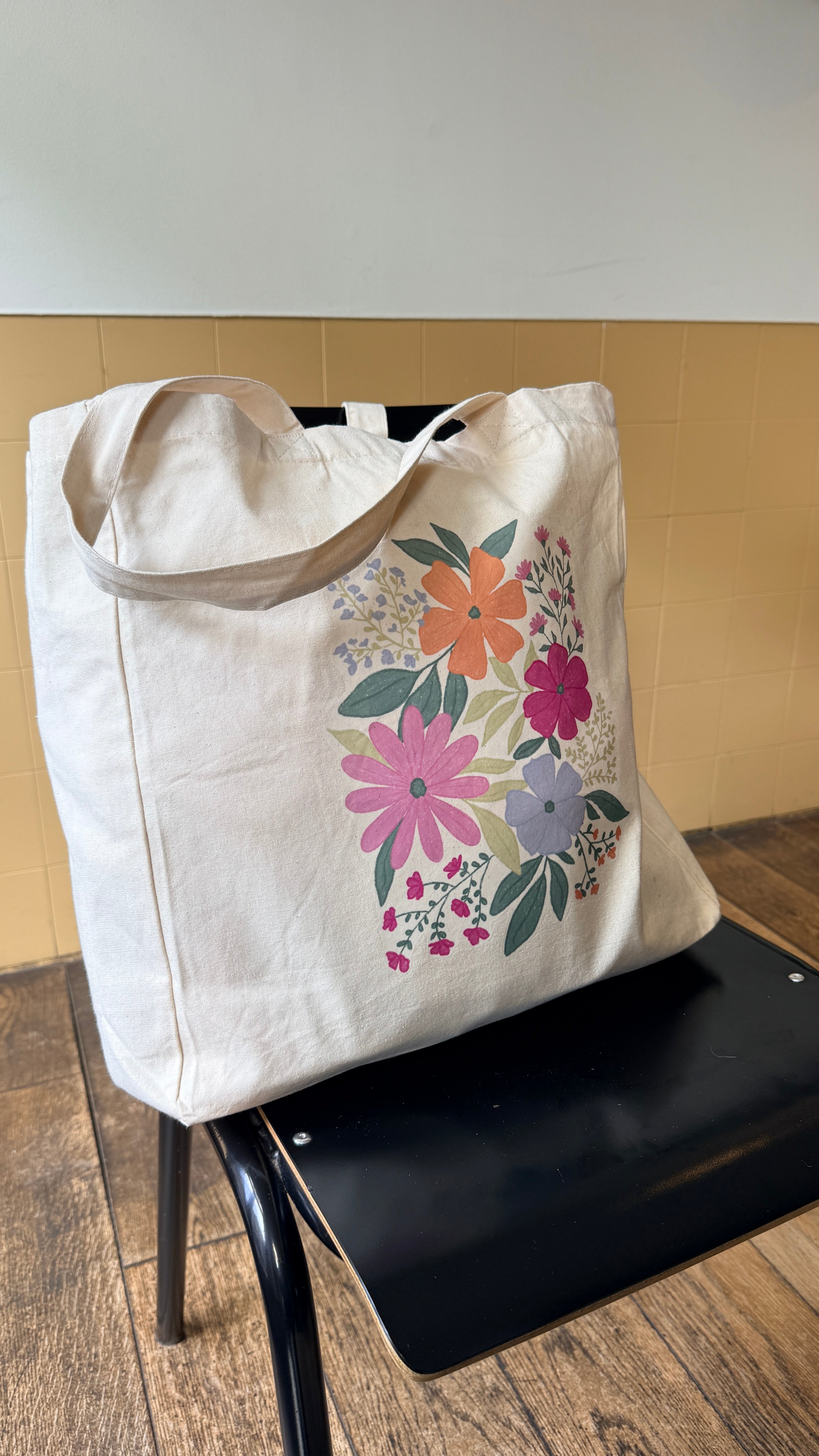 Floral | Canvas Tas Deluxe