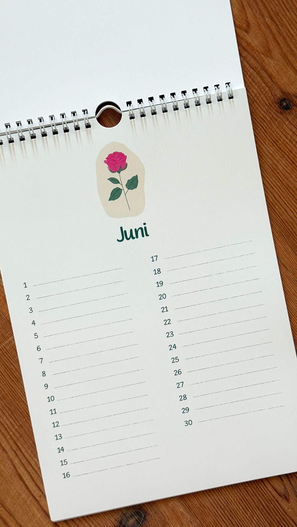 Kalender | Geboortebloemen